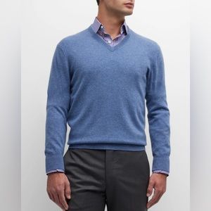 Men’s M blue Neiman Marcus Cashmere Sweater